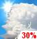 Chance Thunderstorms. Chance for Measurable Precipitation 30%