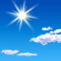 Today: Sunny, with a high near 82. North wind 5 to 7 mph. 