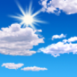 Sunday: Mostly sunny, with a high near 81. Southeast wind 3 to 7 mph. 