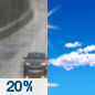 Monday: A 20 percent chance of rain before 9am.  Cloudy through mid morning, then gradual clearing, with a temperature rising to near 61 by 10am, then falling to around 48 during the remainder of the day. Southwest wind 13 to 15 mph becoming northwest in the afternoon. Winds could gust as high as 26 mph. 